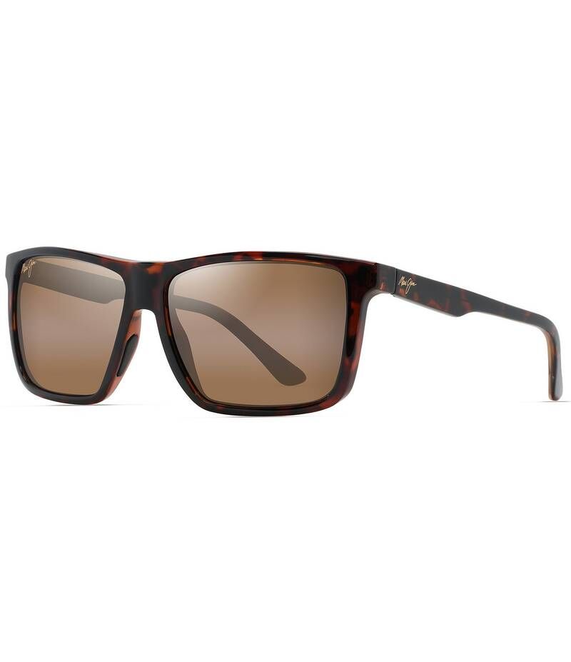 マウイジム レディース アクセサリー サングラス・アイウェア プラスサイズ Maui Jim Mens Mamalu Bay PolarizedPlus2R 595mm Square Sunglass