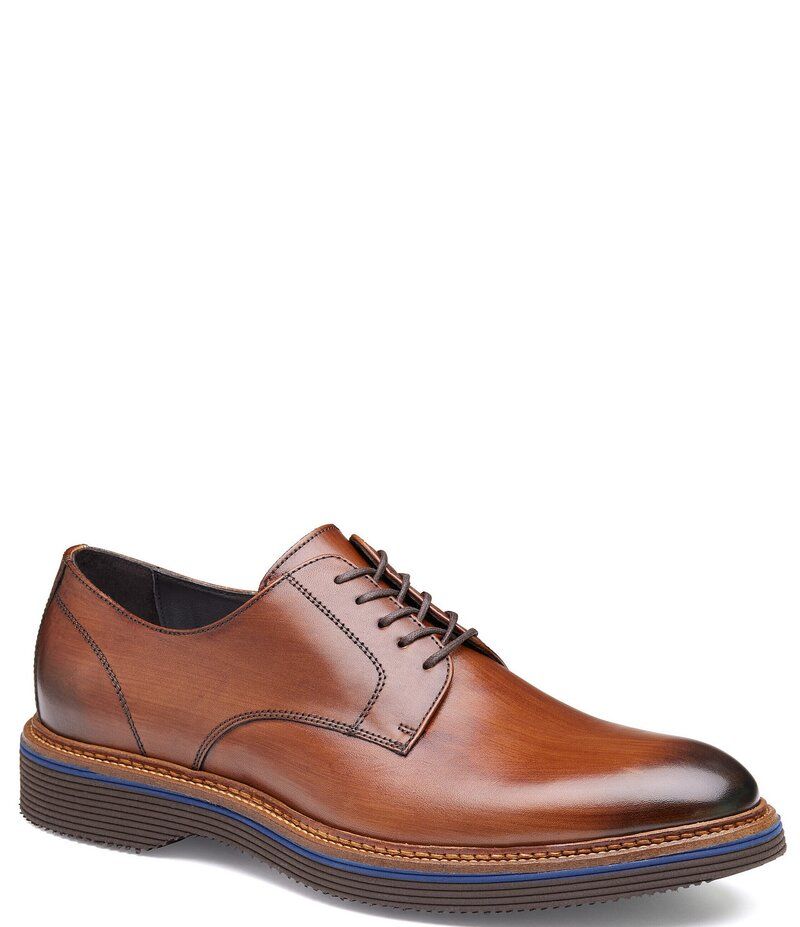 ジョンストンアンドマーフィー メンズ シューズ オックスフォード Johnston Murphy Mens Jenson Plain Toe Oxfords Brown ブラウン 59,800円