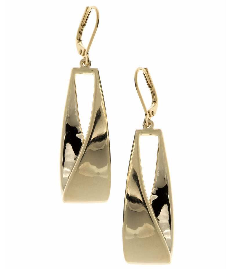 アンクライン レディース アクセサリー ピアス・イヤリング Anne Klein Gold Tone Linear Earrings Gold ゴールド 9,840円
