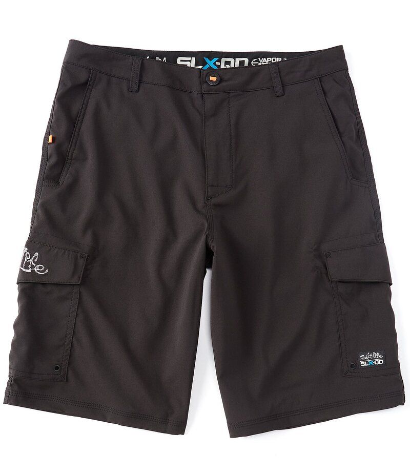 ソルトライフ メンズ ボトムス ハーフパンツ・ショーツ ショートパンツ Salt Life La Vida 22 Outseam Cargo Shorts Black ブラック