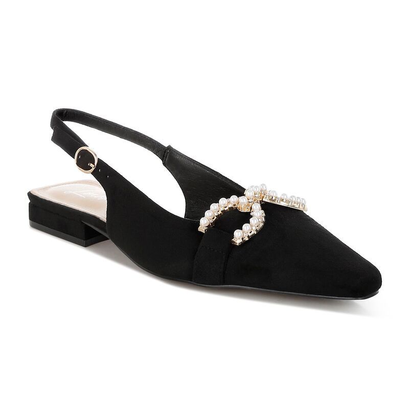 ロンドンラグ レディース シューズ サンダル London Rag Salova Womenslingback Dresshoes Black ブラック