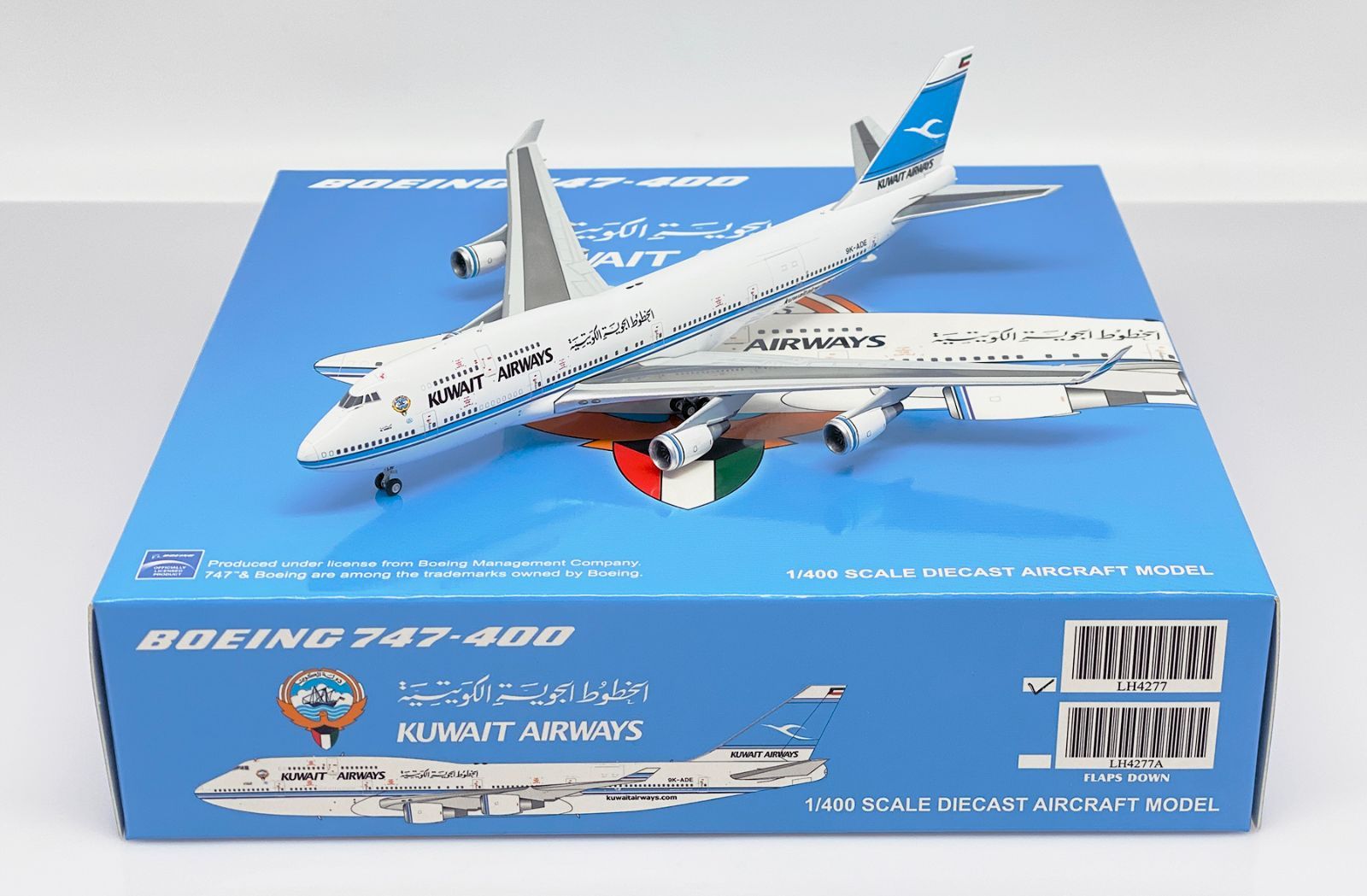 Jcwings クウェート航空 747-400M 9K-ADE 1/400 LH4277 6,887円