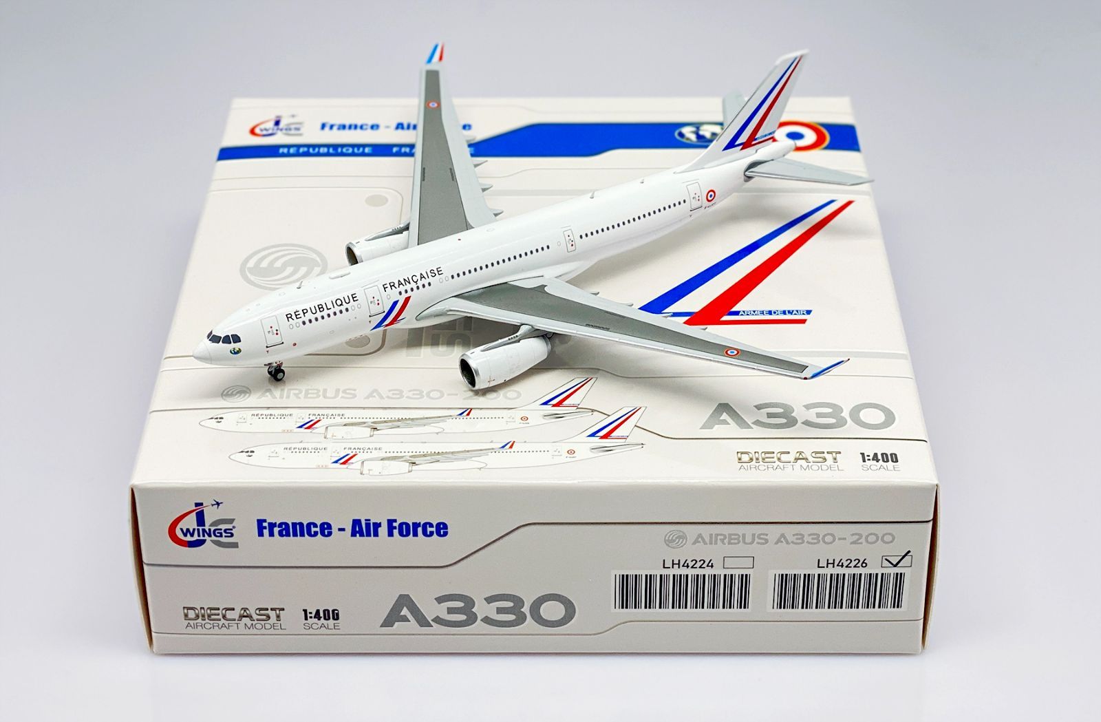 Jcwings フランス空軍 A330-200 F-UJCT 1/400 LH4226 5,680円
