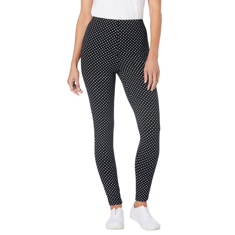 ウーマン ウィズイン レディース ボトムス カジュアルパンツ プラスサイズ プリントール コットン Woman Within Womens Plusize Tall Stretch Cotton Pr
