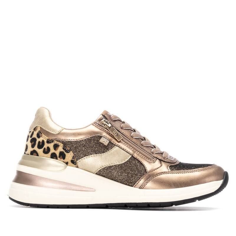キシタイ レディース シューズ スニーカー XTI Womens Casual Sneakers 144629 Bronze