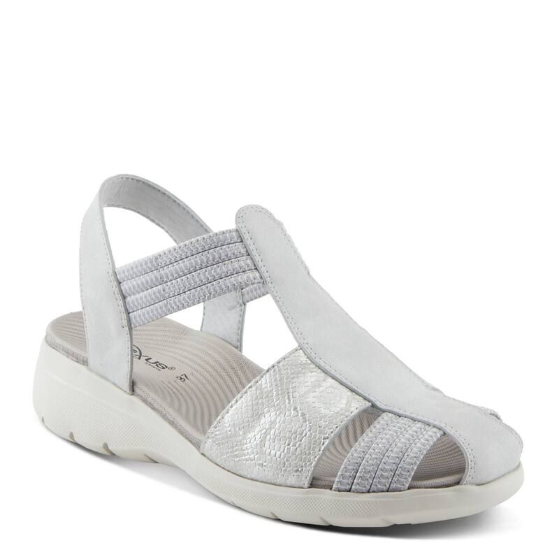 フレクサス レディース シューズ サンダル アンクル Flexus by Spring Step Womens Damari Ankle Strap Sandals Gray グレー 14,585円