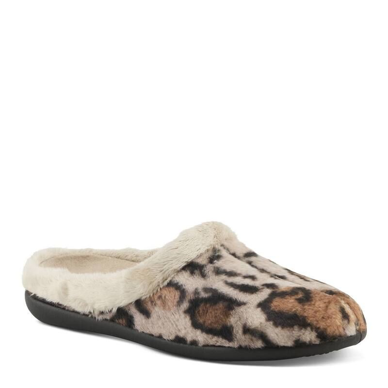 フレクサス レディース シューズ サンダル アニマル柄 プリント Flexus by Spring Step Fairsky WomenslipOn Animal Print Slippers Leo