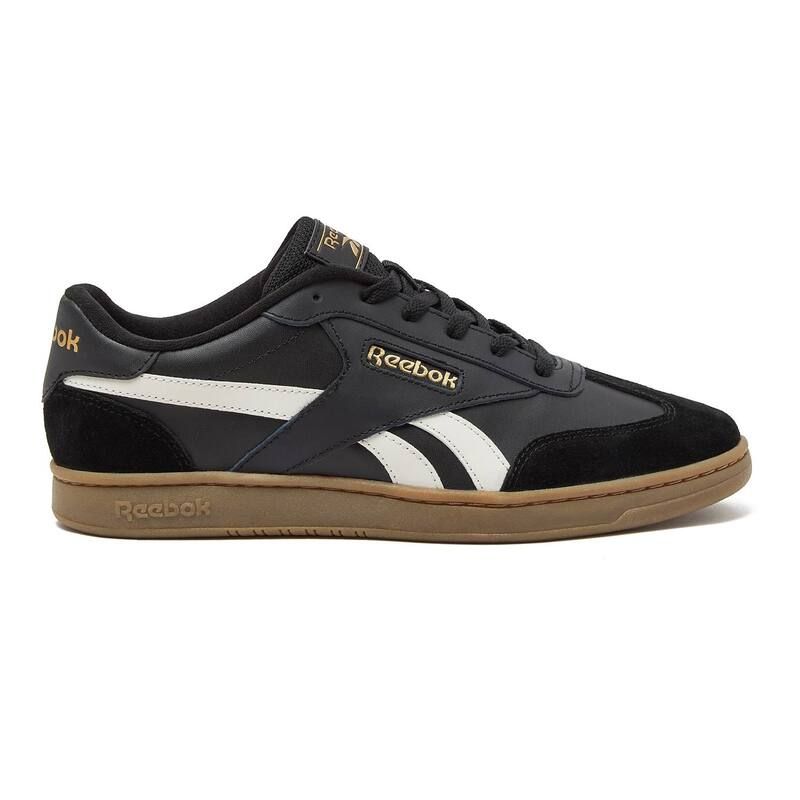 リーボック メンズ シューズ スニーカー Reebok Forte Lounger Mens Tennishoes Black Gold Gum ブラック
