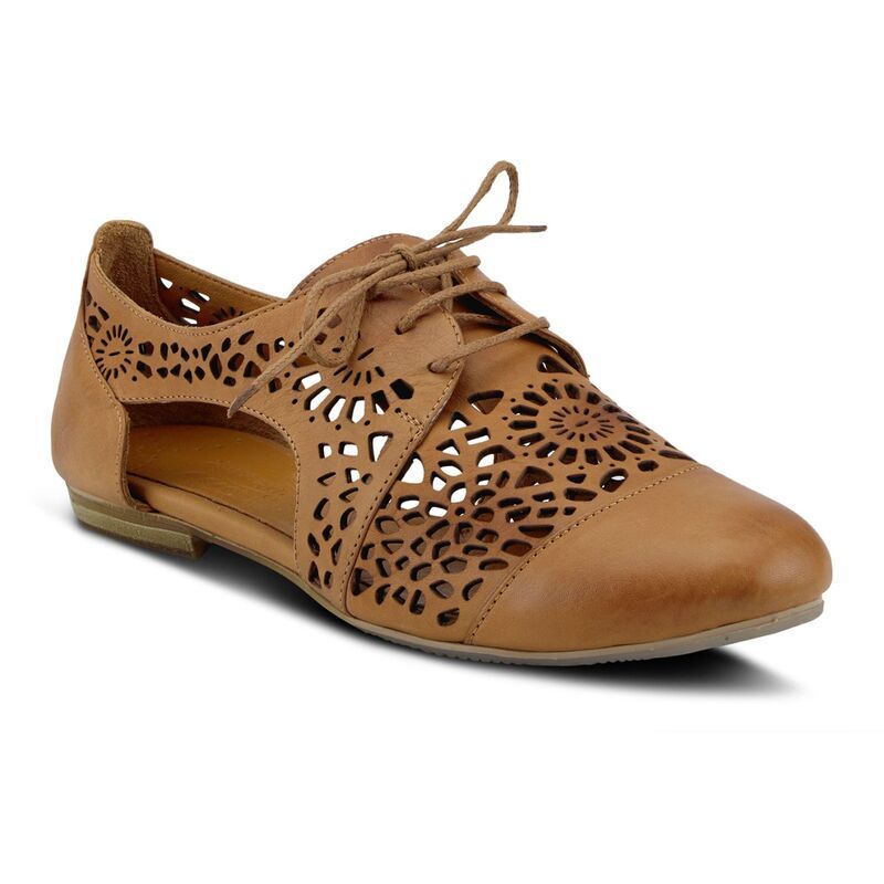 スプリングステップ レディース シューズ サンダル レース レザー Spring Step Theone Womens Leather Laceup Shoes Camel キャメル 30,420円