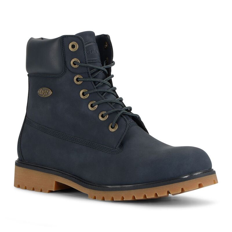 ラグズ メンズ シューズ ブーツ・レインブーツ Lugz Convoy Mens Hiking Boots Navy ネイビー