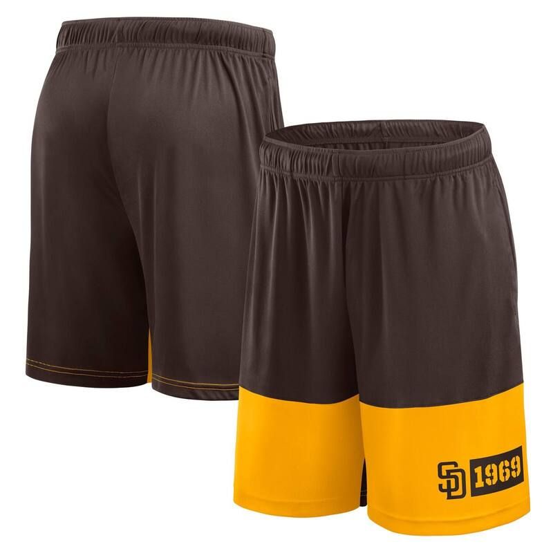 ファナティクス メンズ ボトムス ハーフパンツ・ショーツ ショートパンツ Mens Fanatics Brown San Diego Padres Best of the Best Shorts Pa