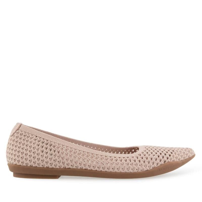 エアロソールズ レディース シューズ サンダル ニット Aerosoles Danielle Womens Knit Ballet Flats Blue Jean ブルー
