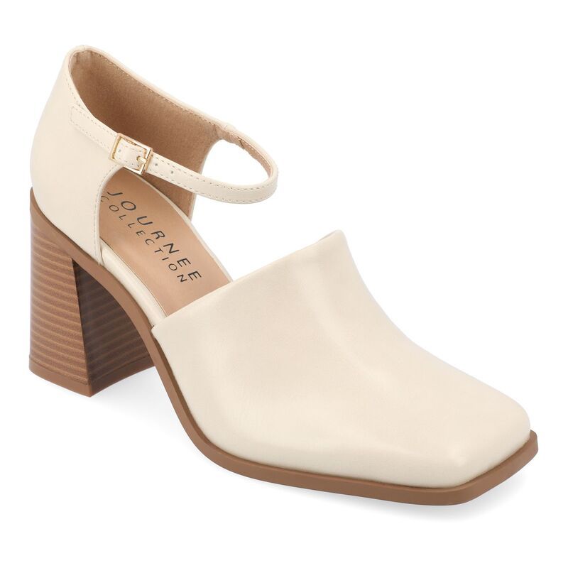 ジュルネ コレクション レディース シューズ パンプス Womens Journee Collection Tru Comfort Foam Bobby Pumps Bone