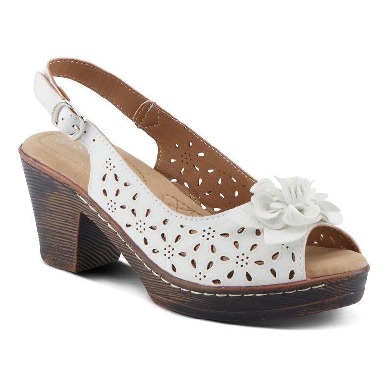 パトリシア レディース シューズ サンダル Patrizia Doriday Womenslingback Sandals White ホワイト