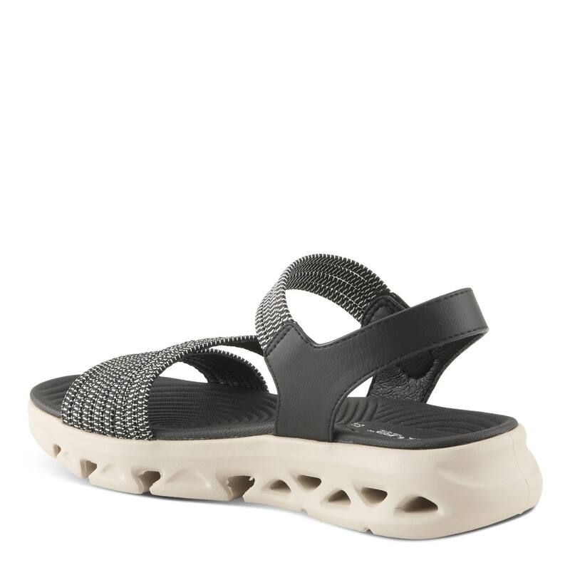 フレクサス レディース シューズ サンダル アンクル Flexus by Spring Step Garlina Womens Ankle Strap Sandals Black ブラック