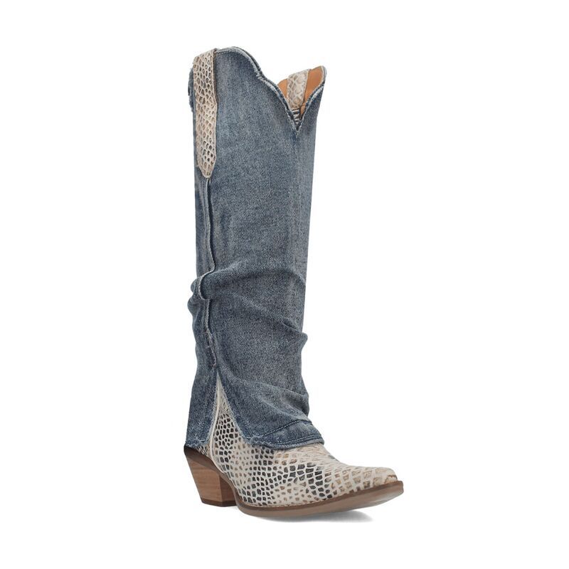 ディンゴ レディース シューズ ブーツ・レインブーツ レザー Dingo Shabby Womens Leather Boots Blue ブルー 36,920円