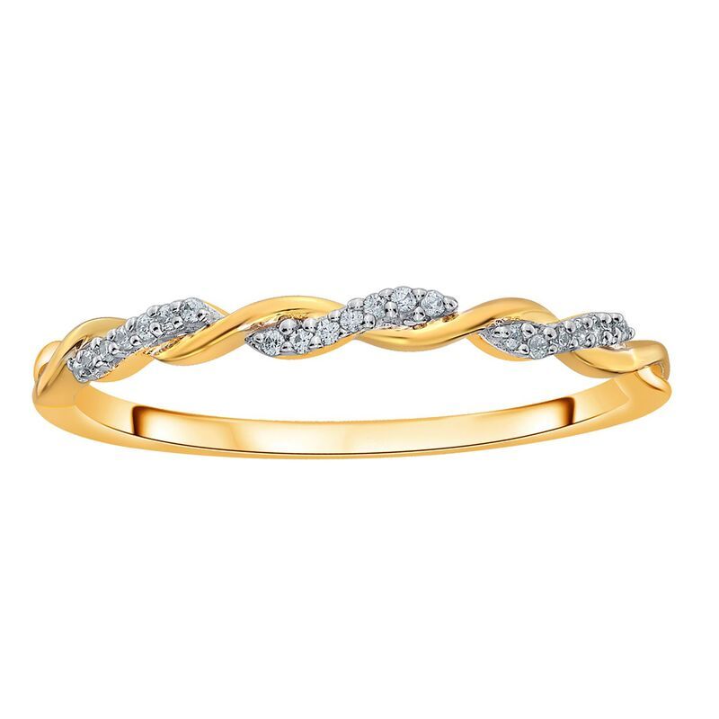アンブランデッド レディース アクセサリー リング Unbranded 10k Goldiamond Accent Crisscrosstackable Ring 10k Gold ゴールド 36,270円