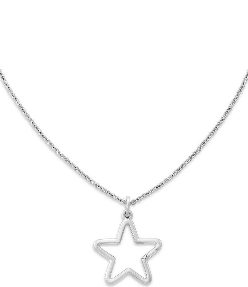 ジェームズ エイヴリー レディース アクセサリー ネックレス・チョーカー レース James Avery Star Changeable Charm Holder Short Pendant Neck