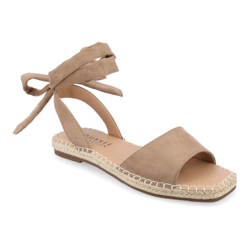 ジュルネ コレクション レディース シューズ サンダル Journee Collection Emelie Womens Espadrille Sandals Tan タン 12,586円