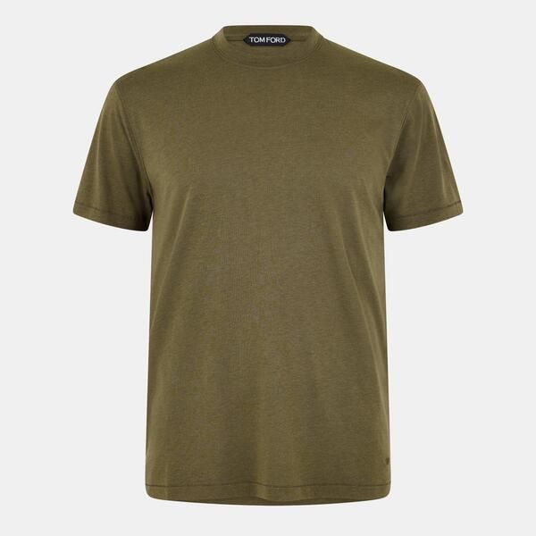 トム・フォード メンズ トップス Tシャツ Tom Ford Mens TShirt Dark Military