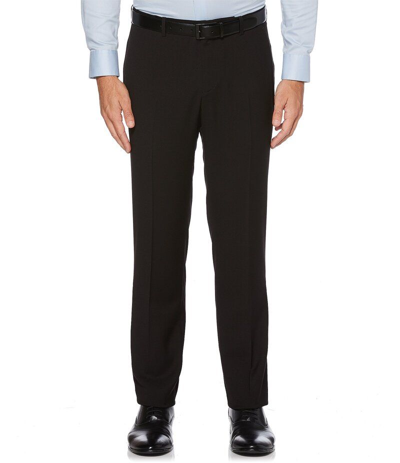 ペリーエリス メンズ ボトムス カジュアルパンツ パンツ Perry Ellis NonIron Solid Stretch Suit Separates FlatFront Dress Pants 21,885円