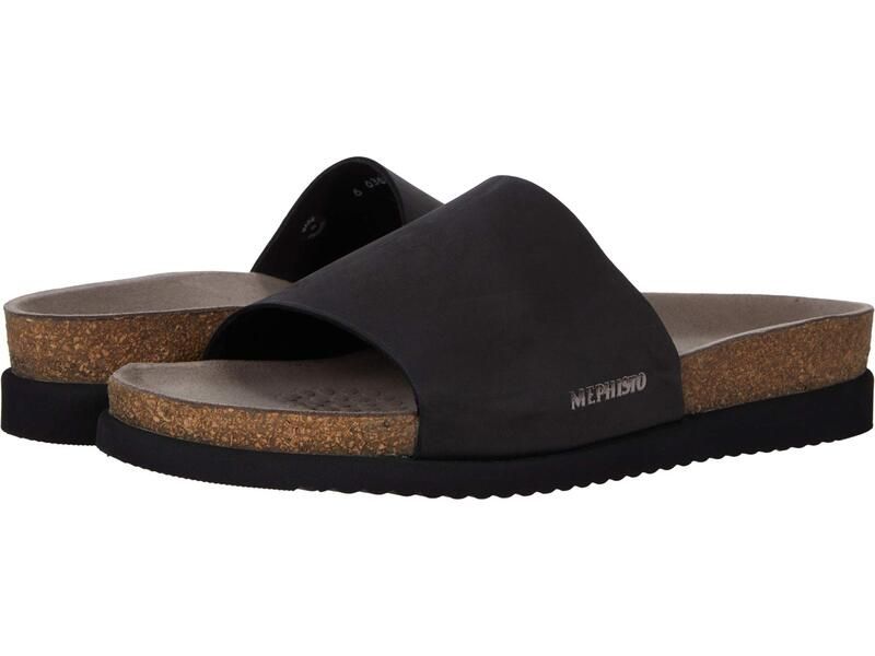 メフィスト レディース シューズ サンダル Mephisto Hanik Black Sandalbuc ブラック 34,970円
