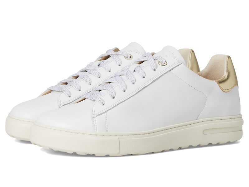 ビルケンシュトック レディース シューズ スニーカー レザー Birkenstock Bend Leather WhiteGold Meta ホワイト