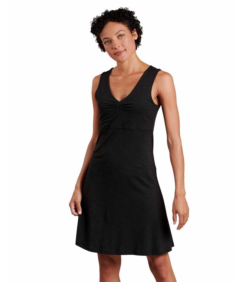 ドード アンドコー レディース トップス ワンピース ノースリーブ ToadCo Rosemarie Sleeveless Dress Black ブラック