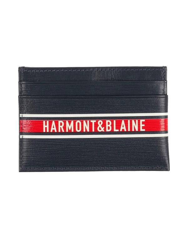ハーモント ブレイン メンズ アクセサリー 財布 HARMONT BLAINE カードケース Midnight Blue ブルー