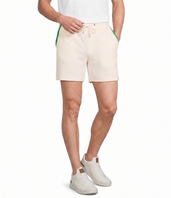 ムラノ メンズ ボトムス ハーフパンツ・ショーツ パイル ショートパンツ Muranoaxaca Collection Terry Cloth 55 Inseam Shorts Eggshell