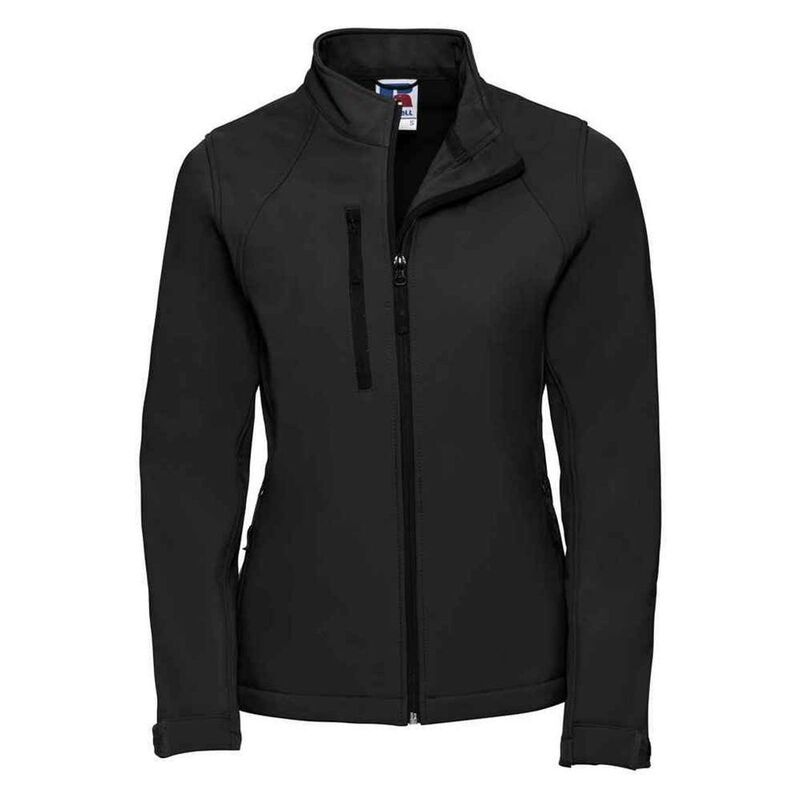 ラッセルアスレチック レディース アウター ジャケット・ブルゾン Russell Athletic Russell WomensLadies 3 Layer Soft Shell Jacket Bla