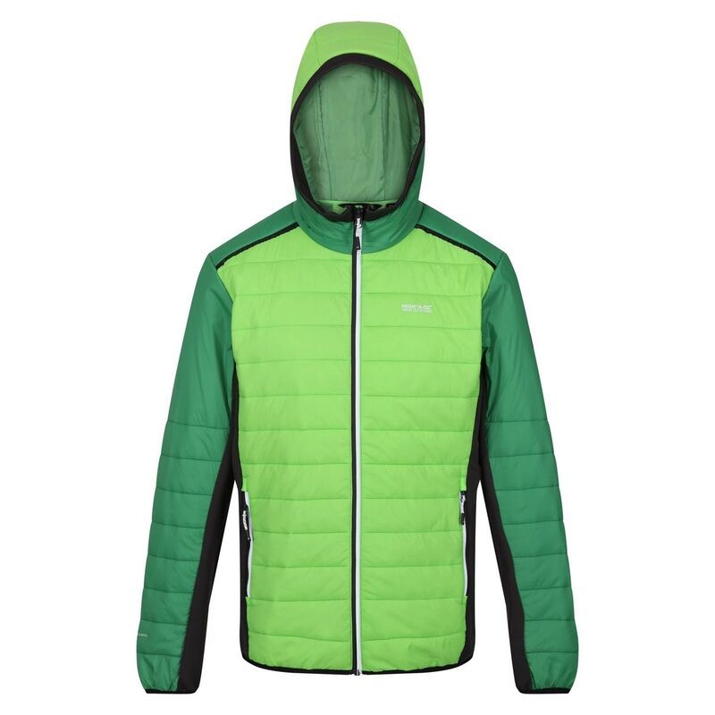 レガッタ レディース アウター ジャケット・ブルゾン Regatta Mens Trutton II Baffled Padded Jacket Jasmine Green グリーン