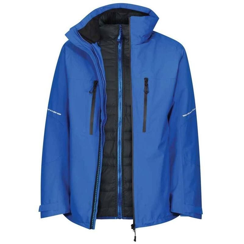 レガッタ レディース アウター ジャケット・ブルゾン Regatta Mens XPro Evader III Padded Jacket Oxford Blue And Black ブラック