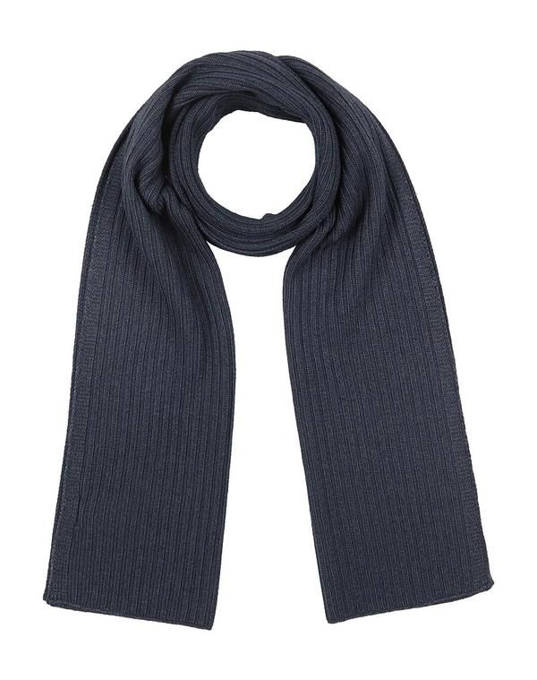 グランサッソ メンズ アクセサリー マフラー・ストール・スカーフ マフラースカーフ GRAN SASSO Navy ネイビー