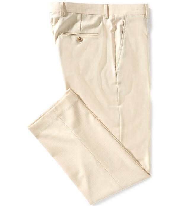 ペリーエリス メンズ ボトムス カジュアルパンツ Perry Ellis Crosshatch Textured Pants Oatmeal オートミール