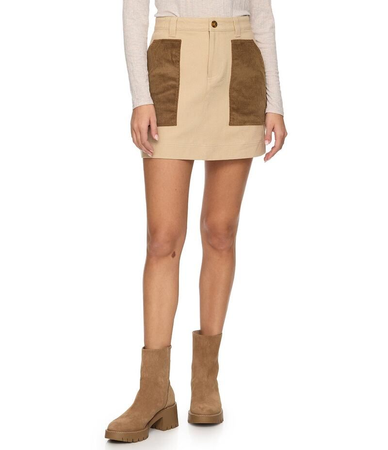 フラッグ アンド アンセム レディース ボトムス スカート ミニ Flag and Anthem Wasilla Utility Mini Skirt BrownTan ブラウン