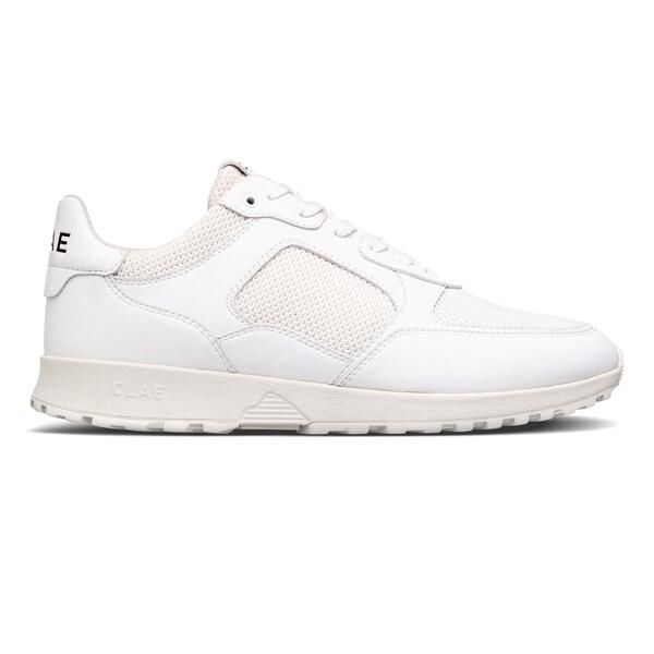 クラエ メンズ シューズ スニーカー Clae Unisex Adults LowTop Trainers Triple White ホワイト 15,525円