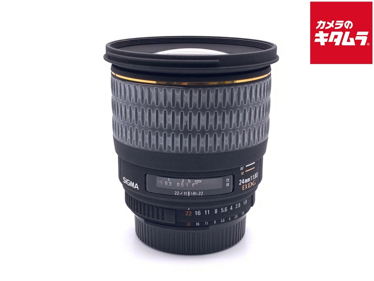 【中古】 【並品】 シグマ 24mm F1.8 EX DG ASPHERICAL MACRO ニコン用