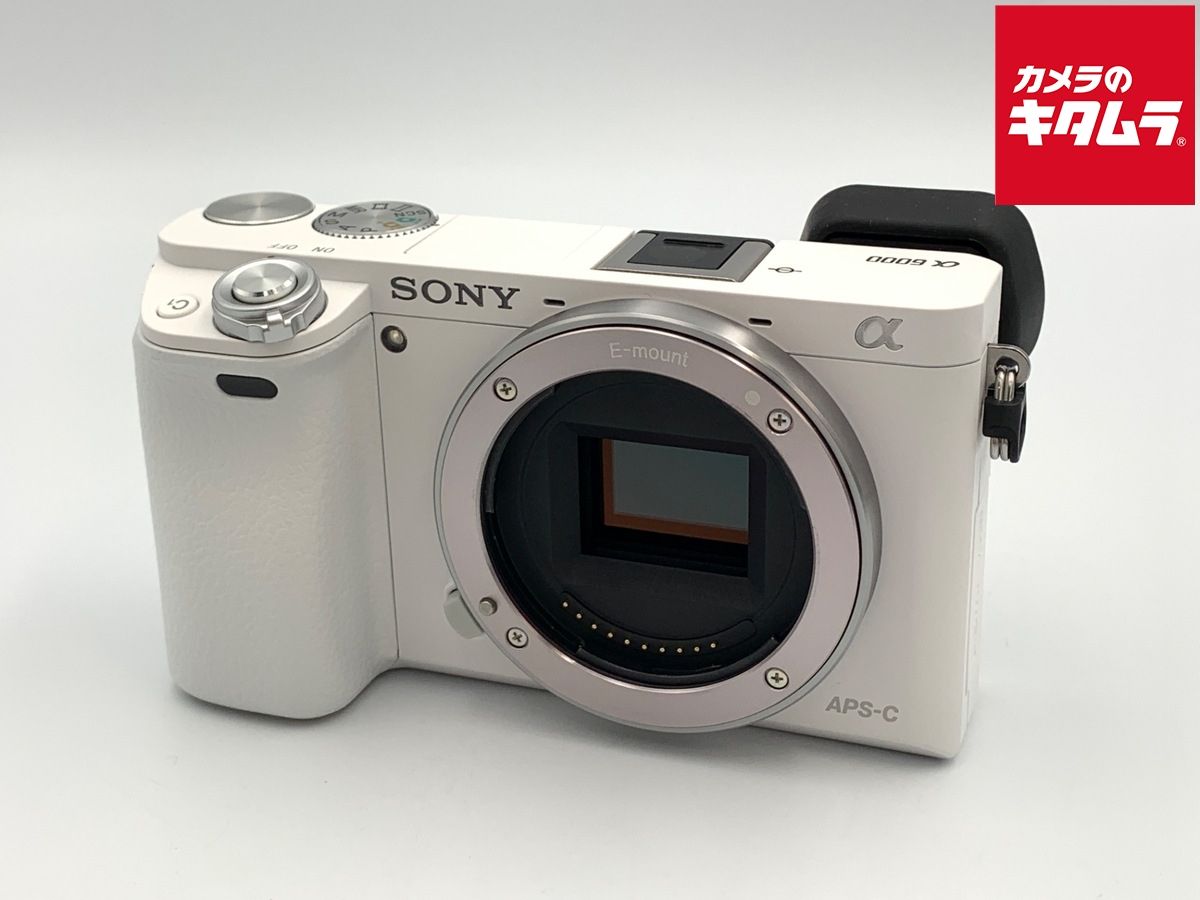 【中古】 【良品】 ソニー α6000 ボディ ホワイト [ILCE-6000] 35,679円