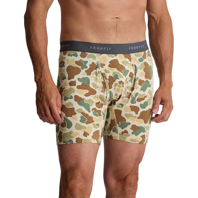 フリー フライ メンズ アンダーウェア ボクサーパンツ Free Fly Bamboo Motion Boxer Brief Mens Vintage Camo 9,840円