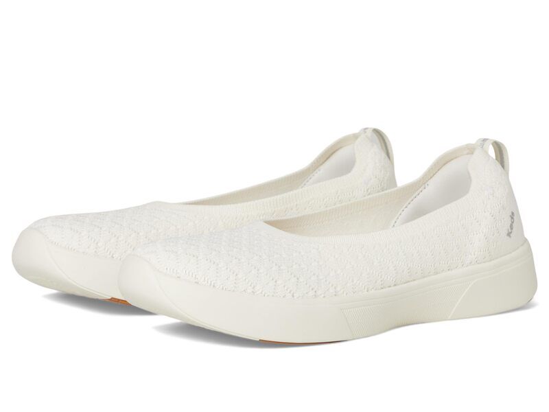 ケッズ レディース シューズ サンダル Keds BlissWalk Skimmer White Starburst Knit ホワイト