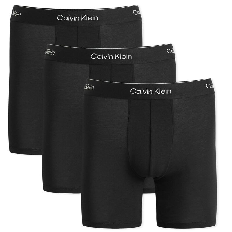 カルバンクライン メンズ アンダーウェア ボクサーパンツ Calvin Klein Icon Boxer Brief 3 Pack Black ブラック