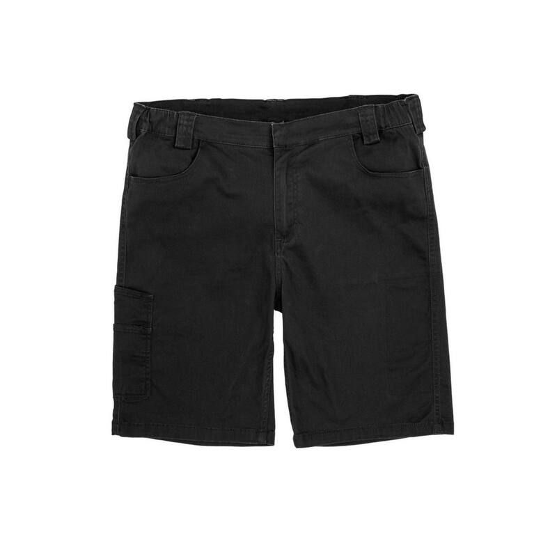 リザルト メンズ ボトムス ハーフパンツ・ショーツ ショートパンツ Result Mens WorkGuard Super Stretch Slim Chino Shorts Black ブラック