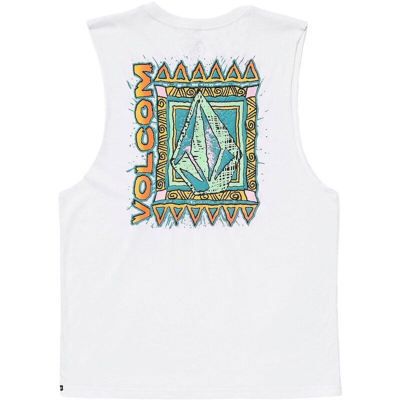 ボルコム メンズ トップス Tシャツ ノースリーブ Volcom Bodie Sleeveless Top Mens White ホワイト
