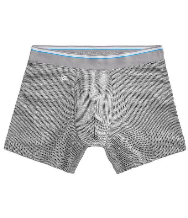 マック ウェルダン メンズ アンダーウェア ボクサーパンツ ニット Mack Weldon AIRKNITx 5 Inseam Boxer Briefs Grey Heather グレー