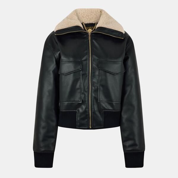 ビバ レディース アウター ジャケット・ブルゾン レザー フェイクレザー Biba Womens Pock Faux Leather Jacket Black ブラック 23,850円