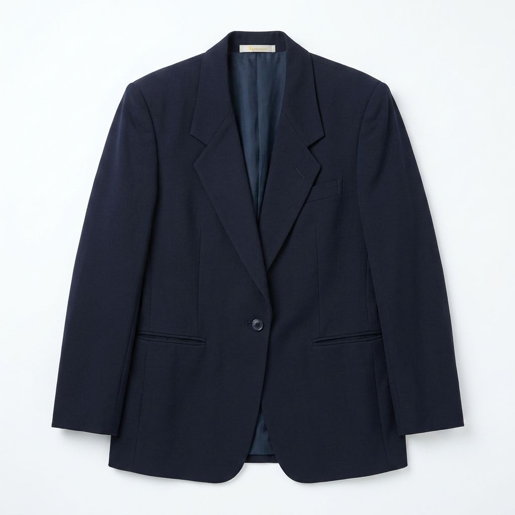 Aquascutum アクアスキュータム ジャケット ネイビー ウール100%