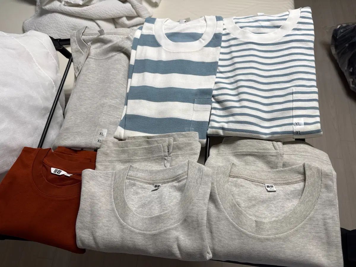 UNIQLO ユニクロ U 丸首 半袖 オーバーサイズ Tシャツ 6点 まとめ出品