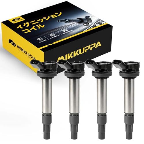 N◆MIKKUPPA イグニッションコイル 4本セット トヨタに適合 ノア ZRR70 ZRR75 ZRR80 ZRR85 ZWR80 プリウス ZVW30 プリウス PHV ZVW35 プリウスα ZVW40 ZVW41 車用 社外品 耐久 aa9e05ba 7,714円