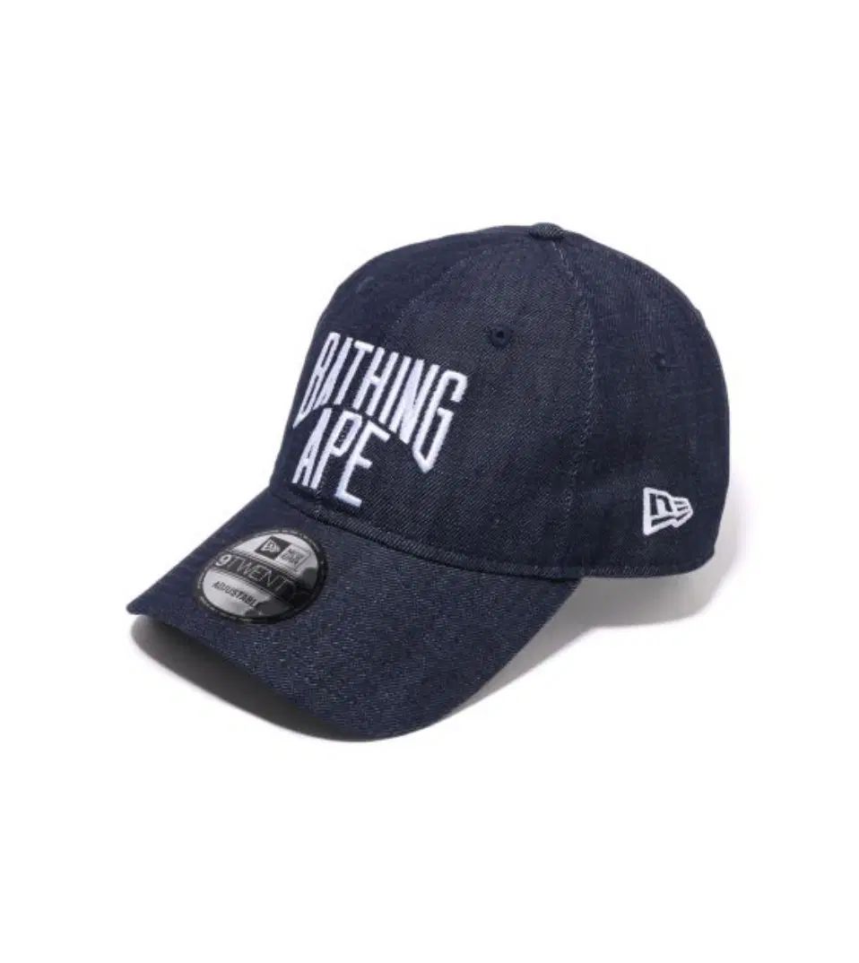 新品 BAPE NEW ERA ベースボールキャップ デニム ネイビー
